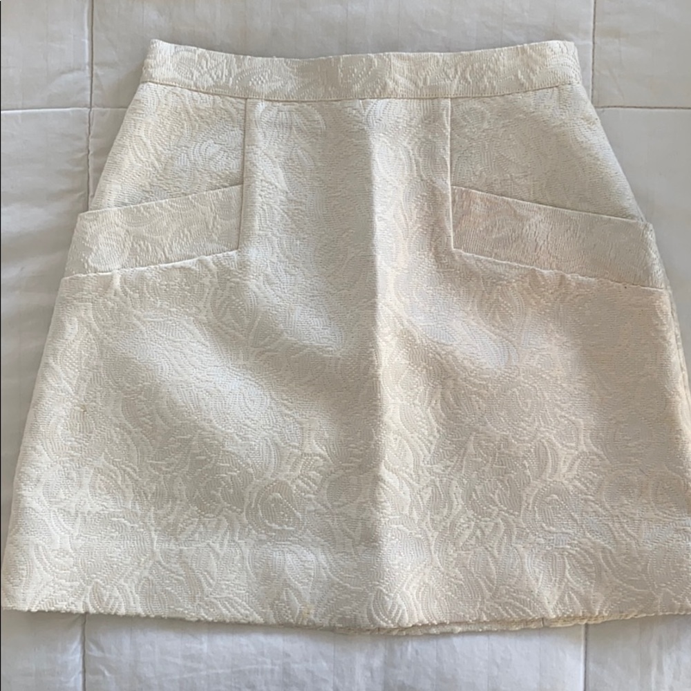 Club Monaco structured skirt